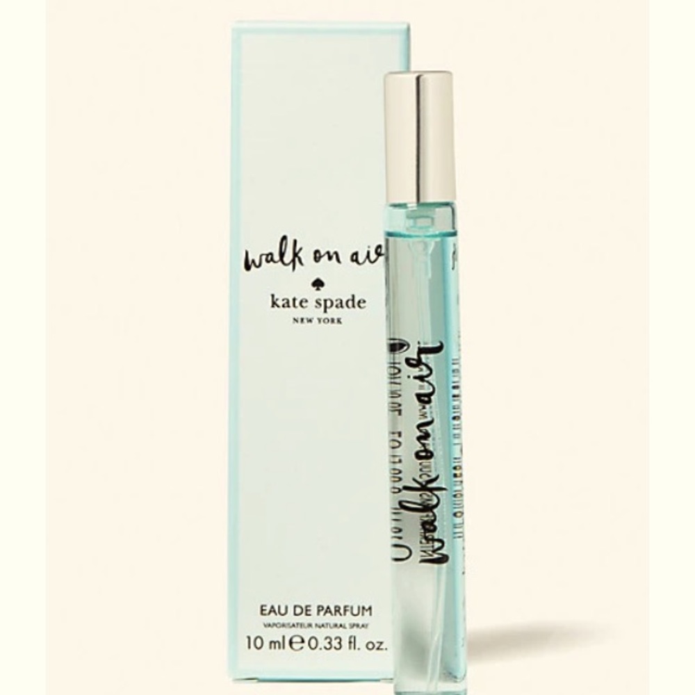 kate spade “walk on air” .33-.34 oz travel spray